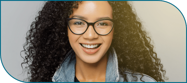 toronto woman with glasses